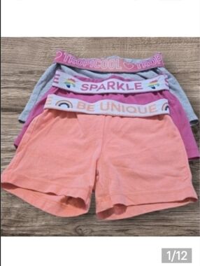 LIL GIRL'S WONDER NATION COMFY SHORTS